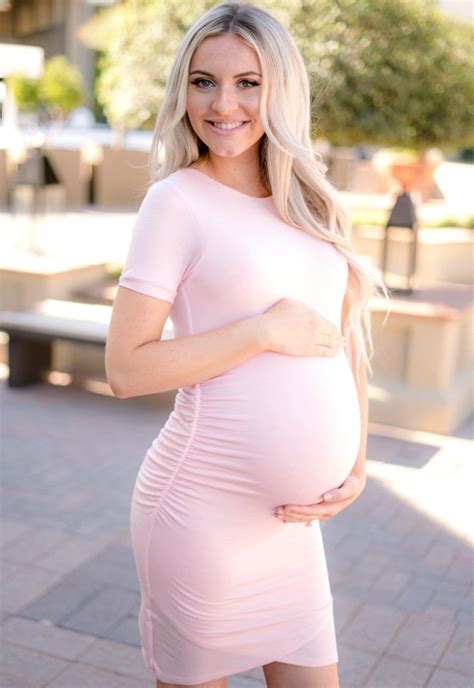 sexy pregnant blonde